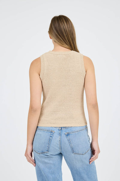 Sleeveless Sweater Top