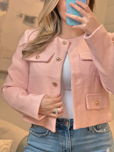 Six Fifty Pink Blakely Blazer