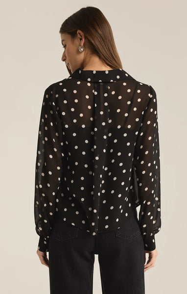 Z Supply Polka Dot Blouse