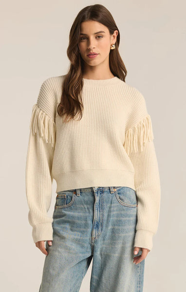 Z Supply Fringe Sweater