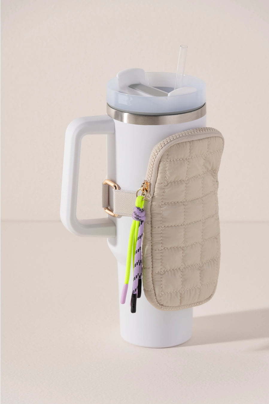 Taupe Tumbler Fanny Pack