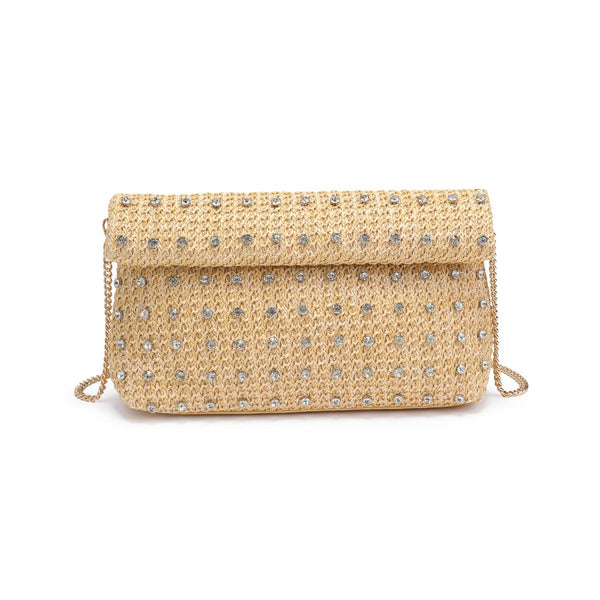 Leila Woven Clutch