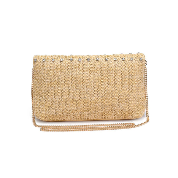 Leila Woven Clutch