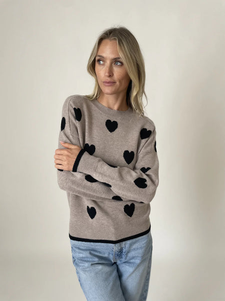 Six Fifty Heart Sweater