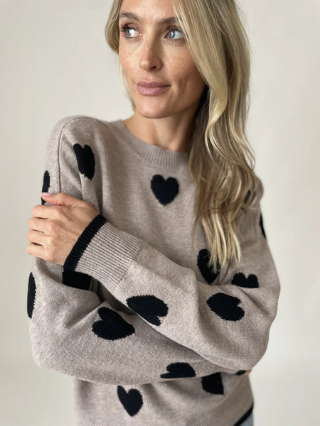 Six Fifty Heart Sweater