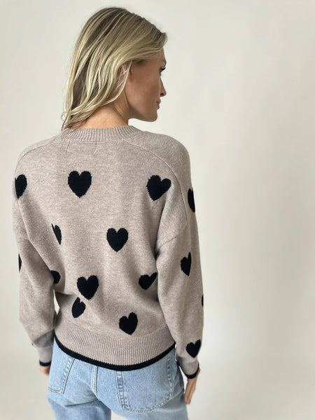 Six Fifty Heart Sweater