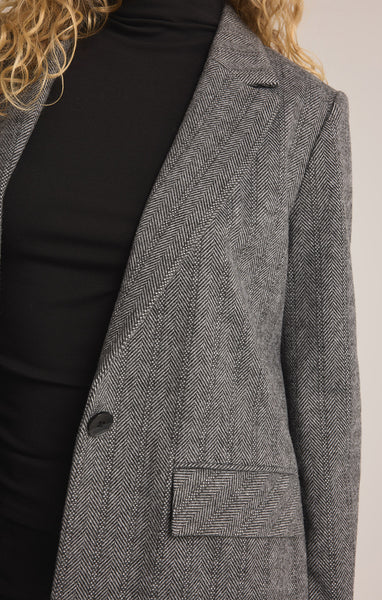 Z Supply Herringbone Blazer